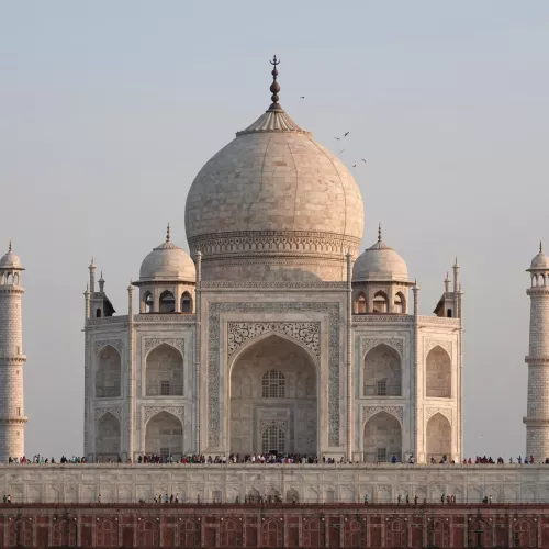 Sur la route du Taj Mahal Visuel